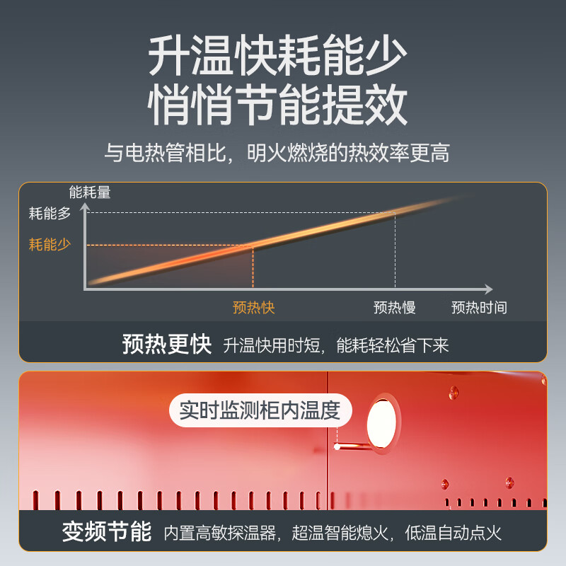 麥大廚豪華款一層一盤電腦控溫上下獨立燃?xì)饪鞠?00W